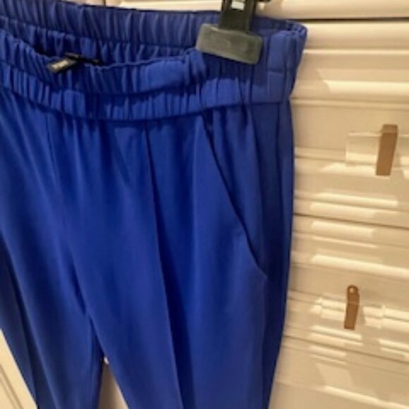 Escada Size 34 Royal Blue Trousers - Picture 4 of 4